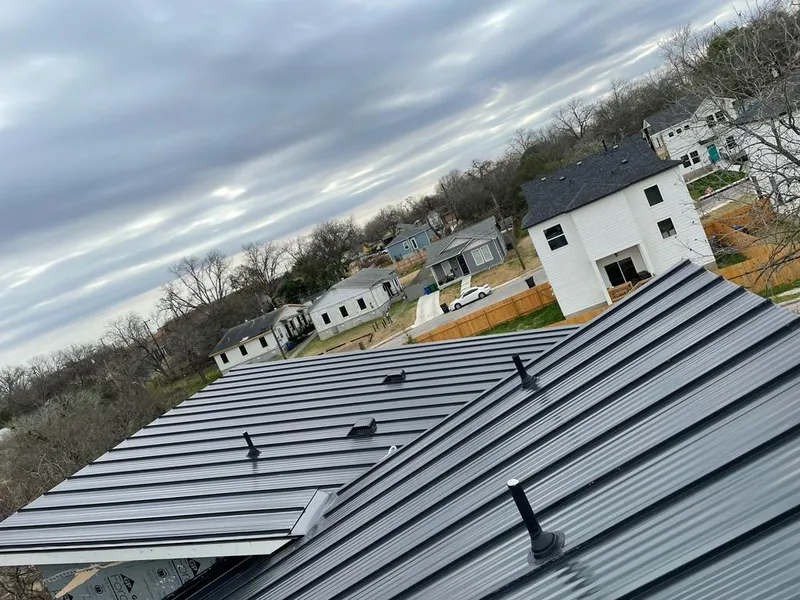 Standing seam metal roof panels with vents for Skylight Repair in Upper Macungie